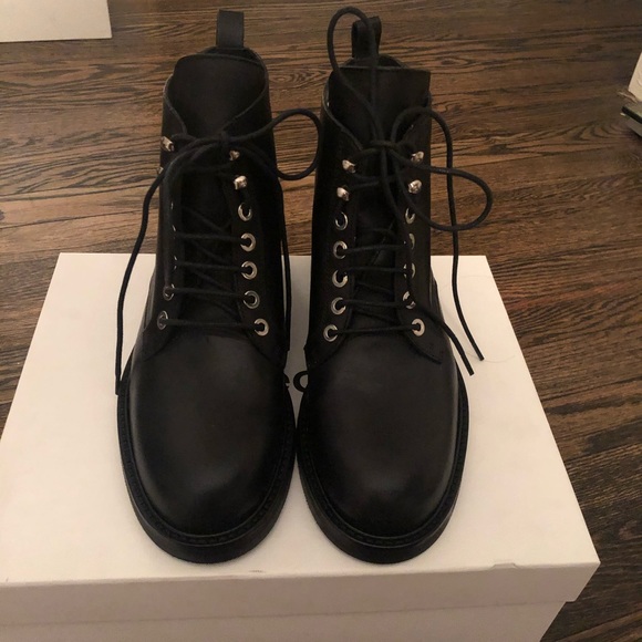 Bnwt Theory Boreana Leather Lace Up 